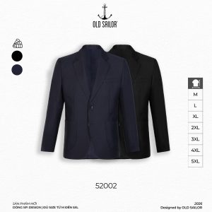Áo Vest Osl Henry Blazer - 52002 - Big Size Upto 5XL