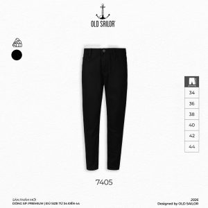 Quần Jean Osl Deep-Black 95cm Jeans - 7405